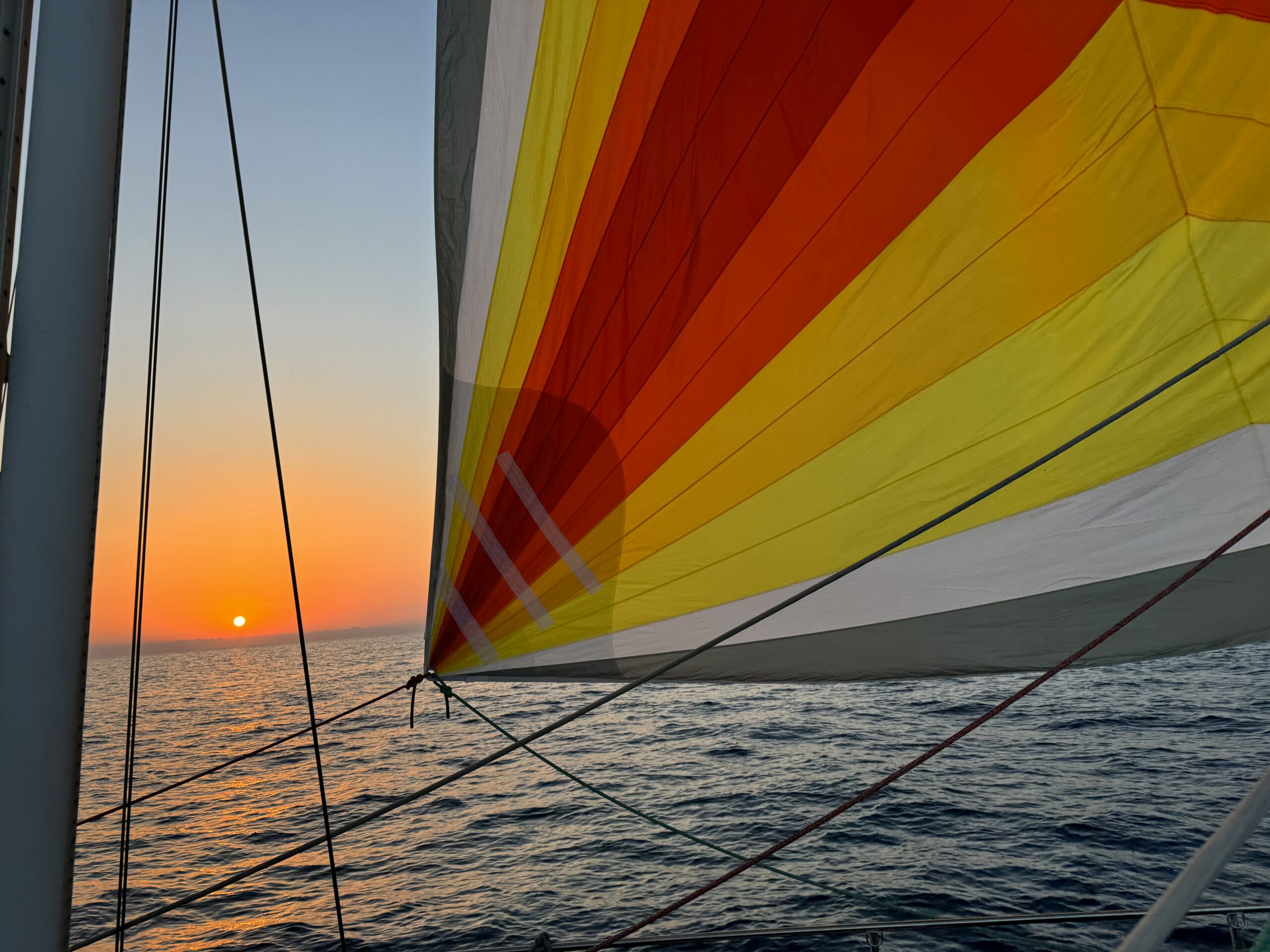 1er sunset de tour du monde