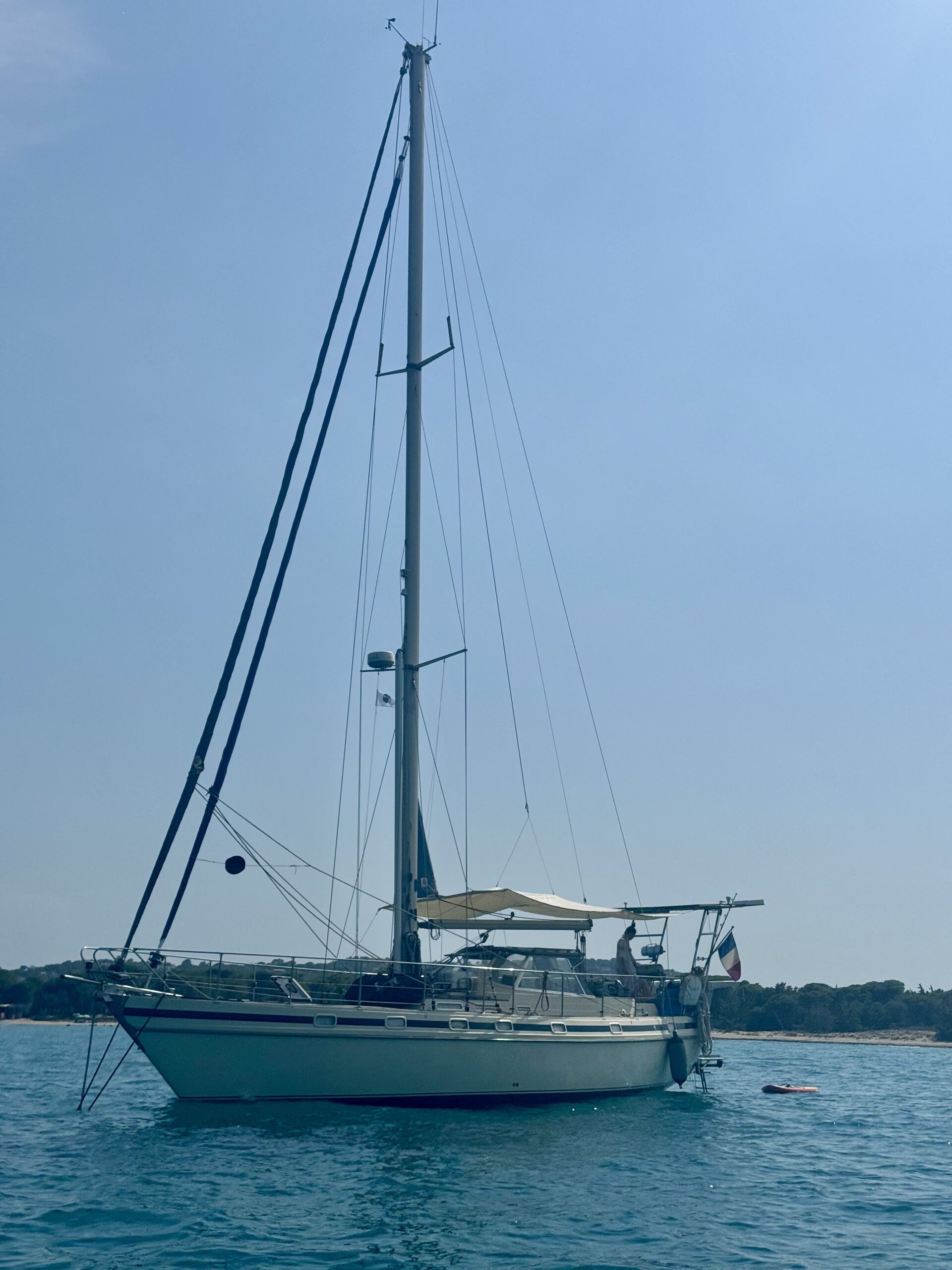 Nous avons retrouvé notre mouillage préféré